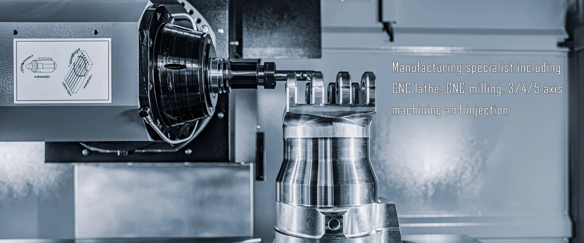 Páirteanna Miotail CNC Machined
